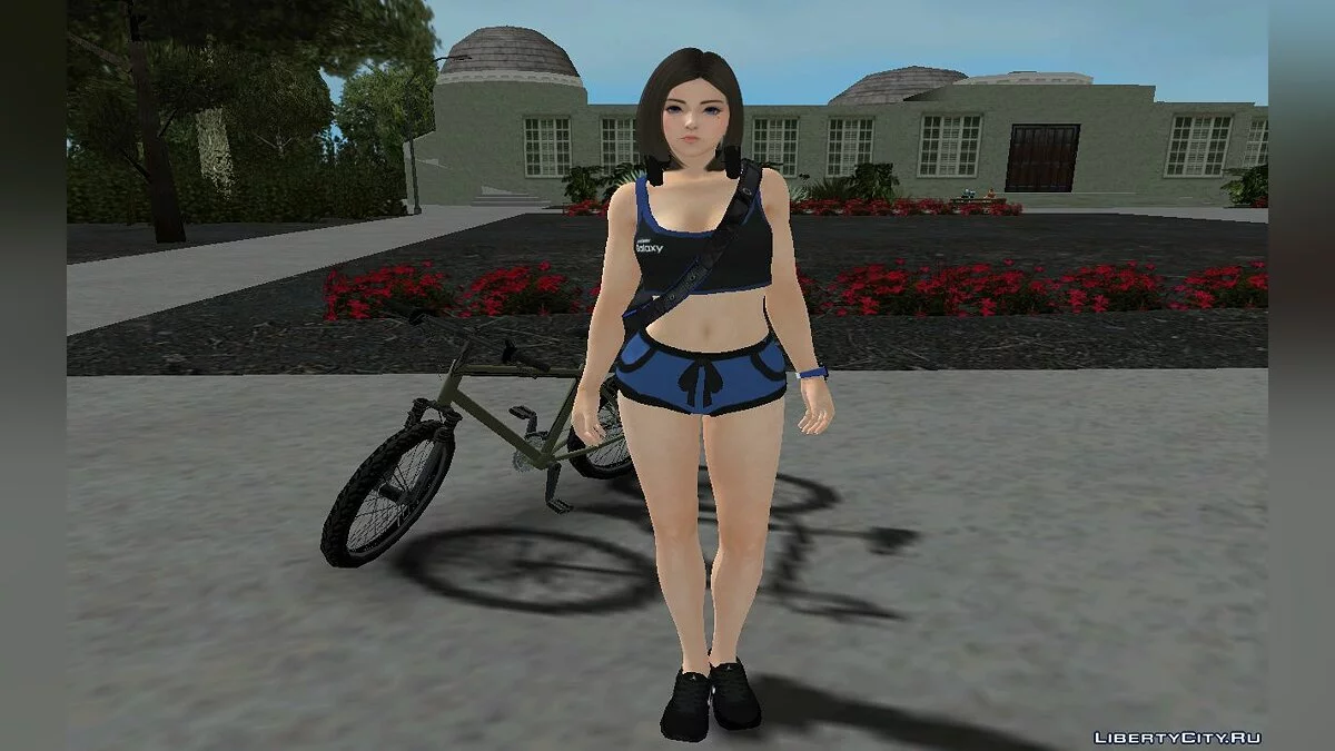 Саманта Самсунг виртуальный ассистент - сборник скинов + новые смартфоны / GTA San Andreas