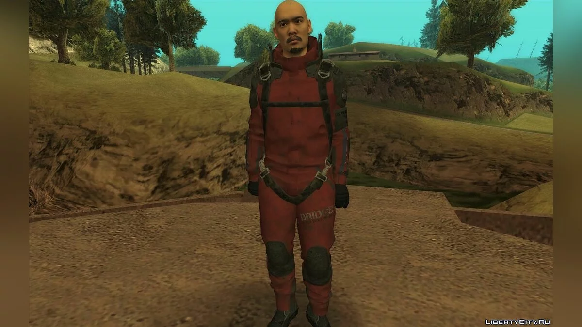 Сборник скинов из Death Stranding / GTA San Andreas
