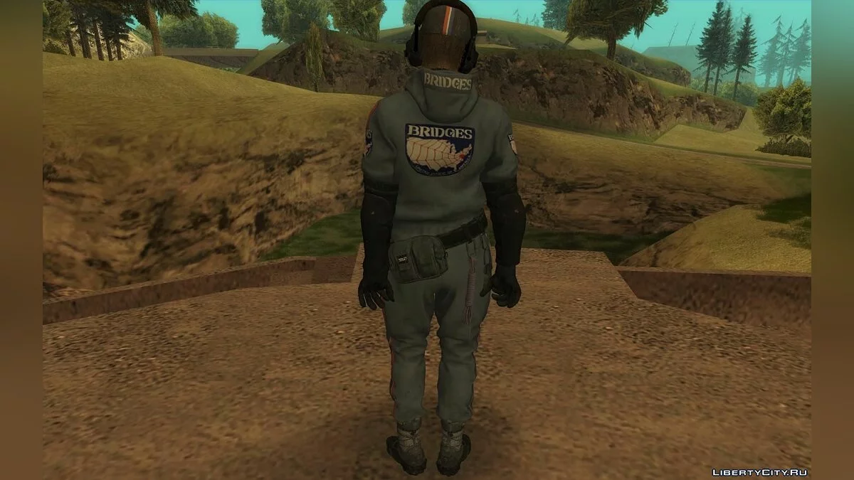 Сборник скинов из Death Stranding / GTA San Andreas