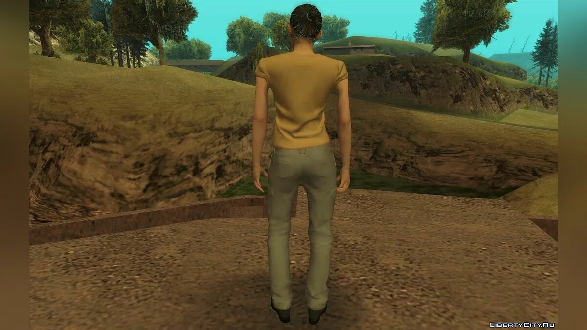 Сборник скинов из Death Stranding / GTA San Andreas