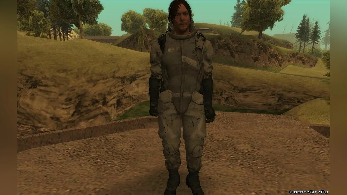 Сборник скинов из Death Stranding / GTA San Andreas