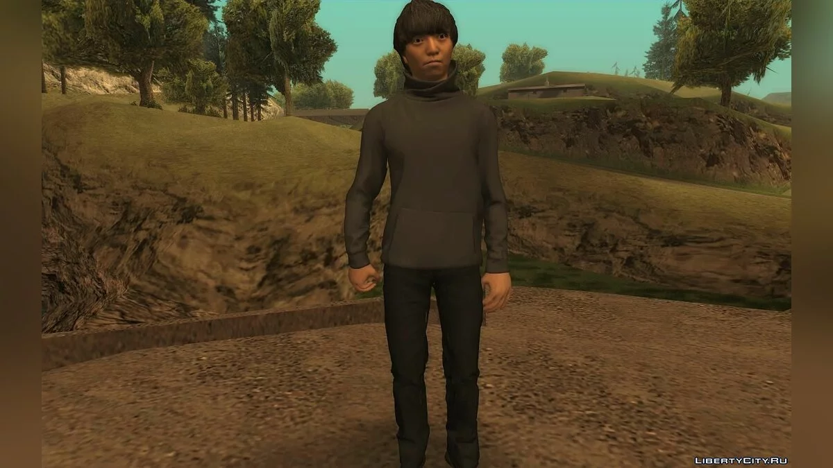 Сборник скинов из Death Stranding / GTA San Andreas