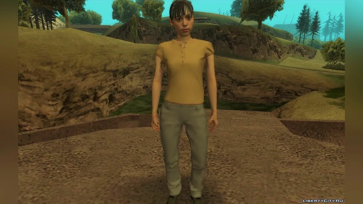 Сборник скинов из Death Stranding / GTA San Andreas