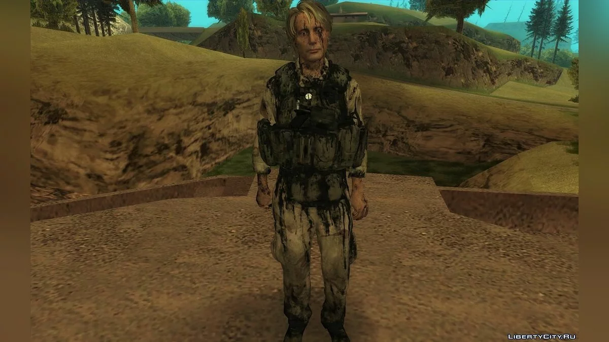 Сборник скинов из Death Stranding / GTA San Andreas