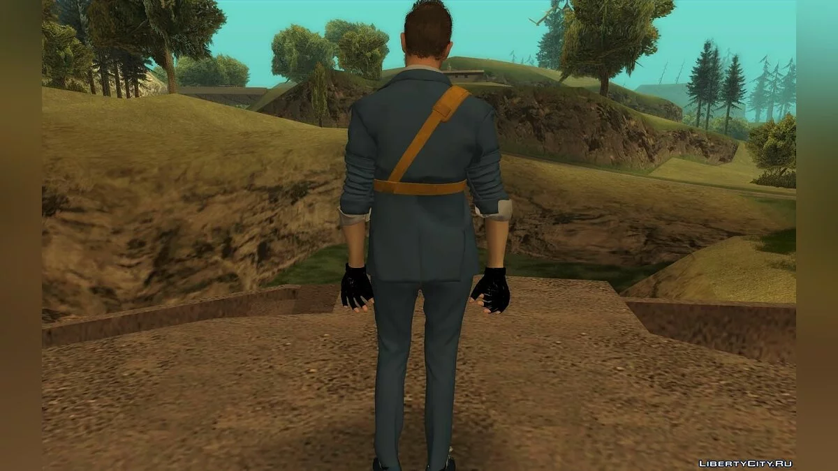 Сборник скинов из Death Stranding / GTA San Andreas