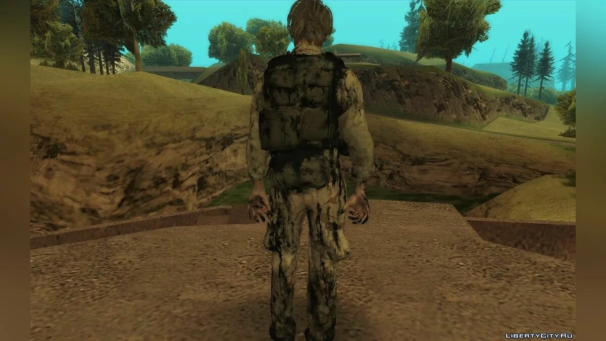 Сборник скинов из Death Stranding / GTA San Andreas