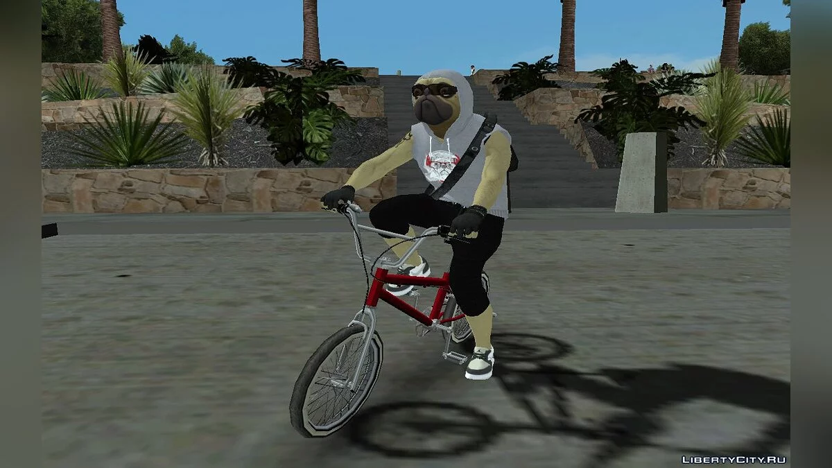 Собакен из Fortnite / GTA San Andreas