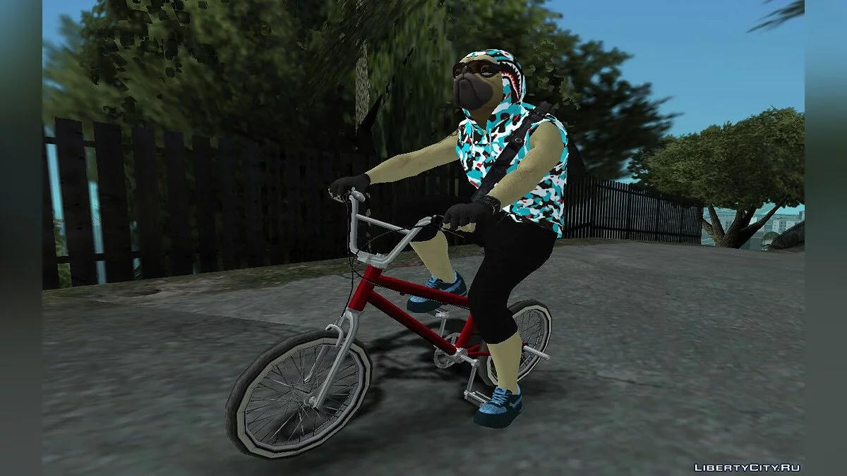 Собакен из Fortnite / GTA San Andreas