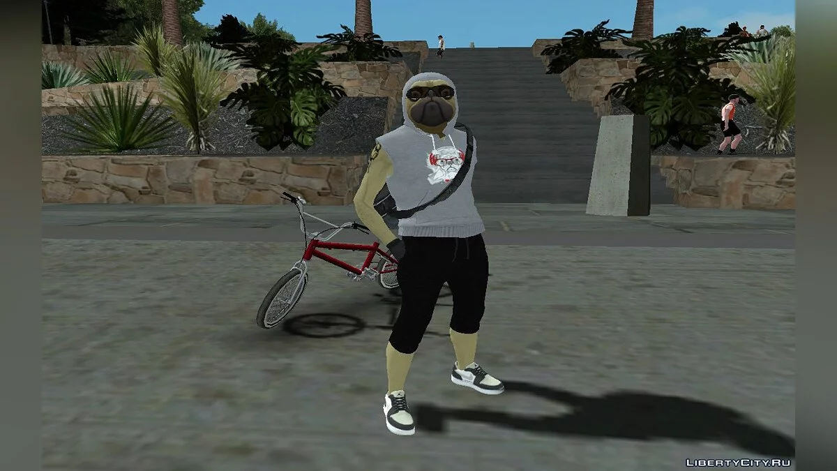 Собакен из Fortnite / GTA San Andreas