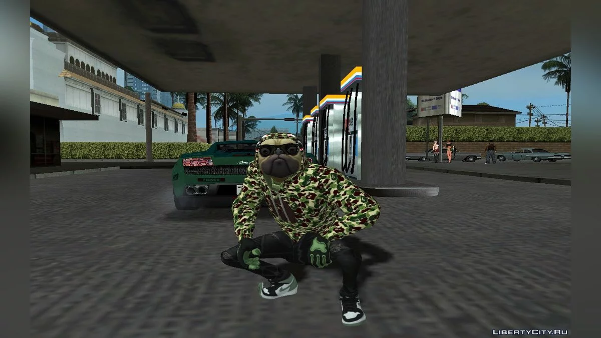 Собакен из Fortnite / GTA San Andreas