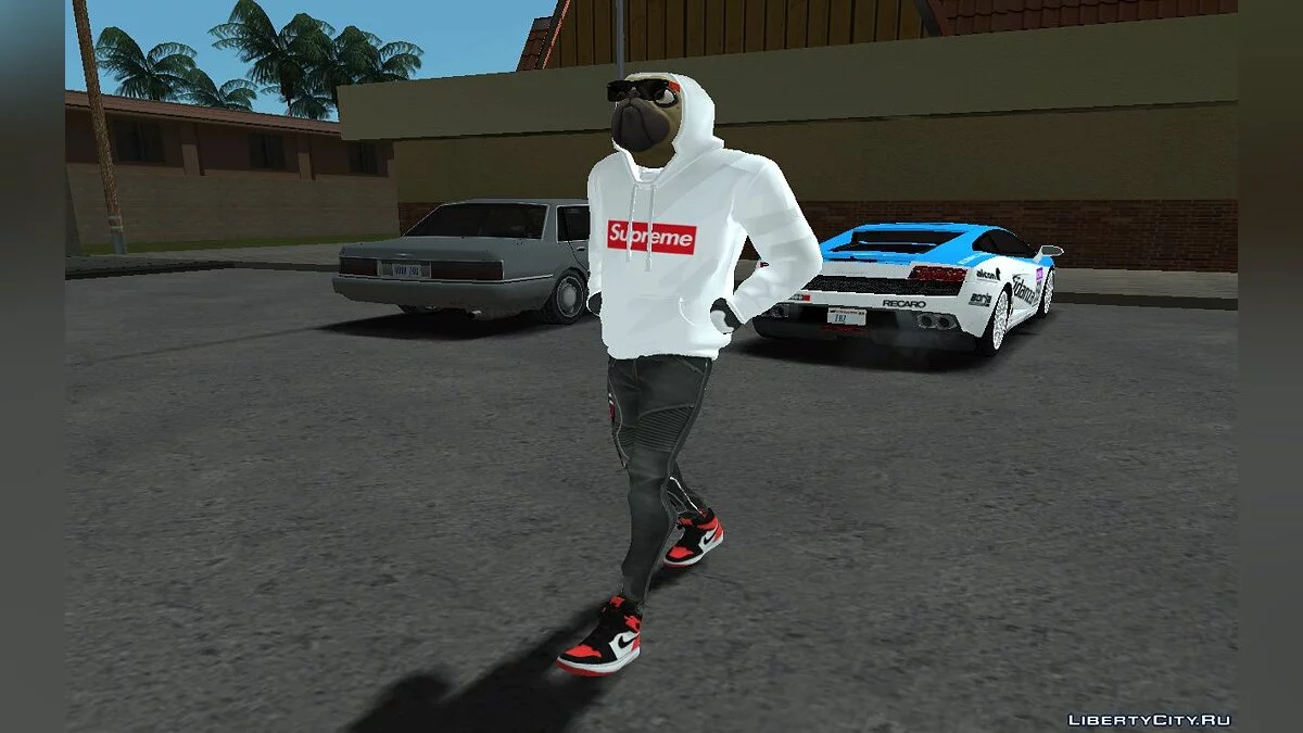 Собакен из Fortnite / GTA San Andreas