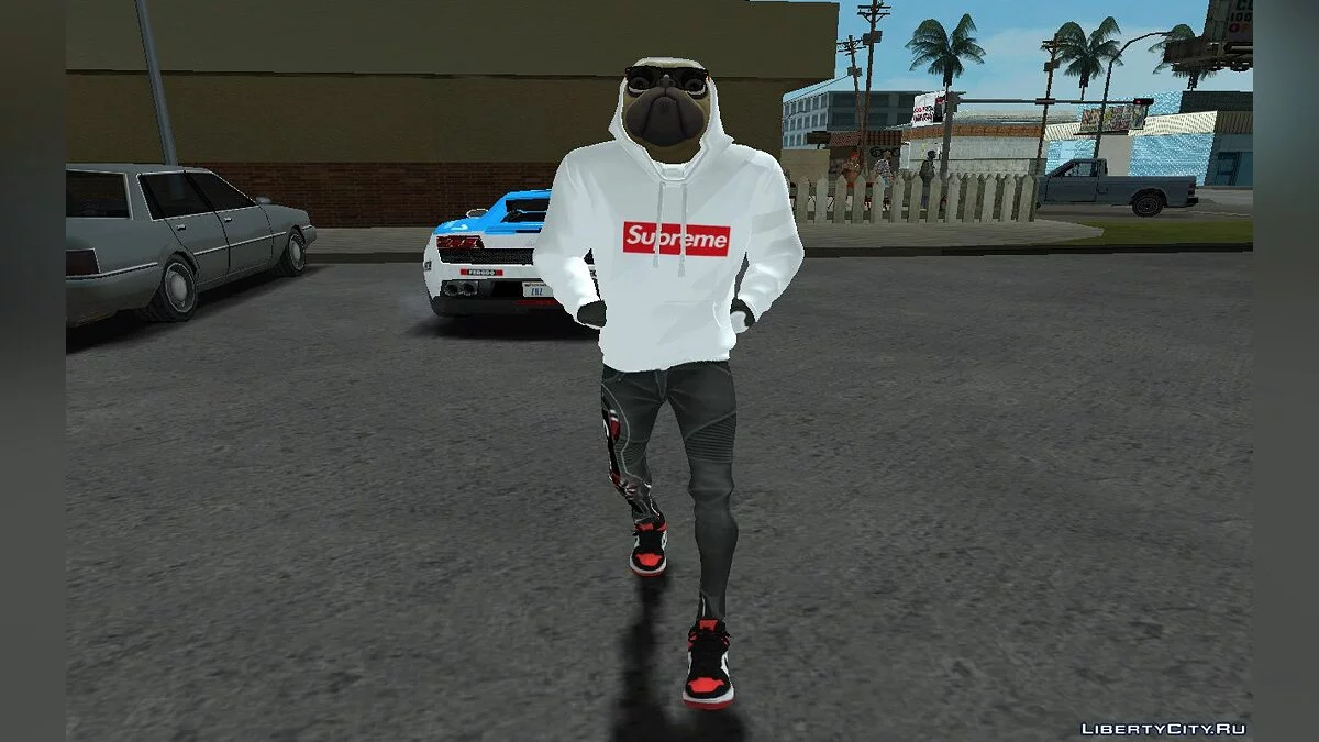 Собакен из Fortnite / GTA San Andreas