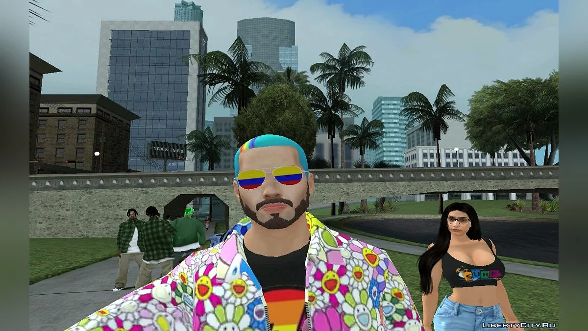 Джей Бальвин из Fortnite / GTA San Andreas