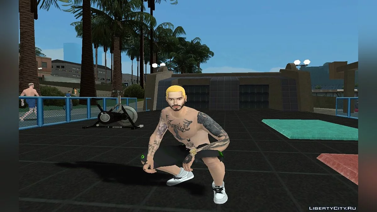 Джей Бальвин из Fortnite / GTA San Andreas
