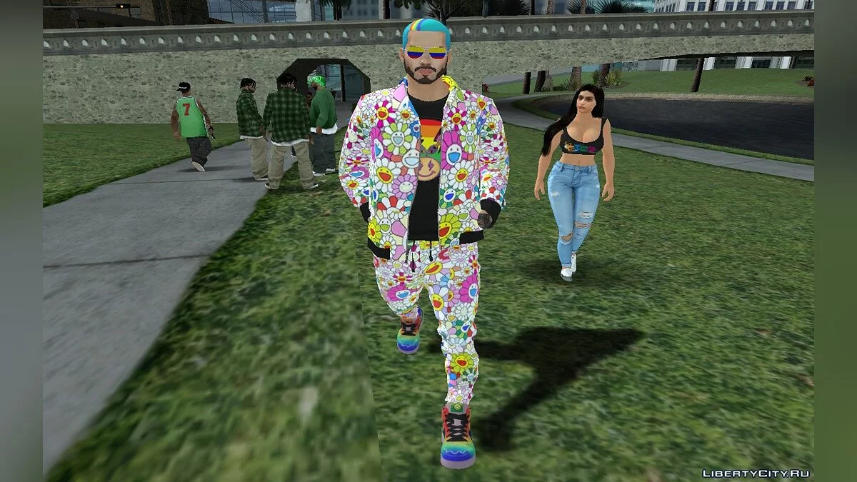 Джей Бальвин из Fortnite / GTA San Andreas