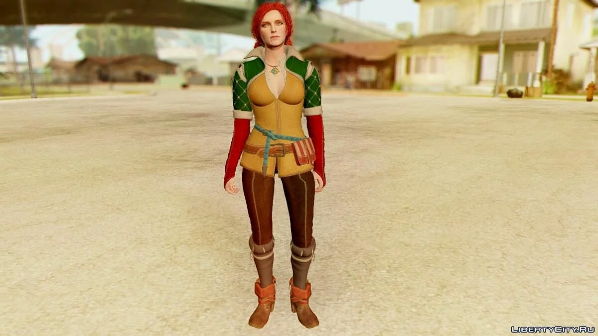 Трисс Меригольд Pack из The Witcher 3 / GTA San Andreas