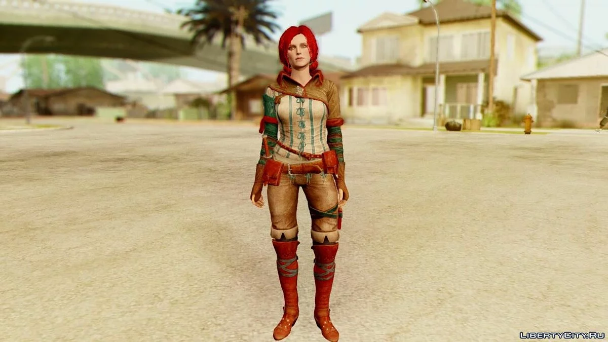 Трисс Меригольд Pack из The Witcher 3 / GTA San Andreas