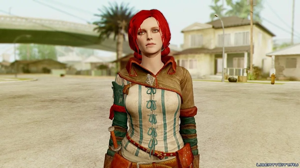Трисс Меригольд Pack из The Witcher 3 / GTA San Andreas