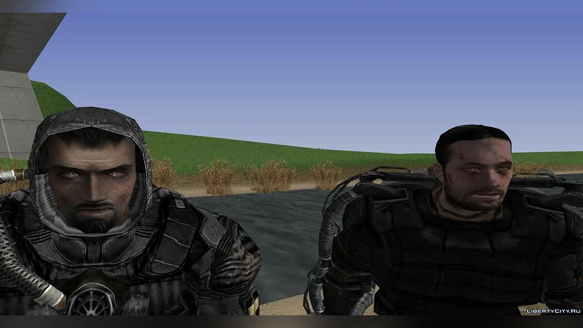 Группировка "Адская инквизиция" из S.T.A.L.K.E.R / GTA San Andreas