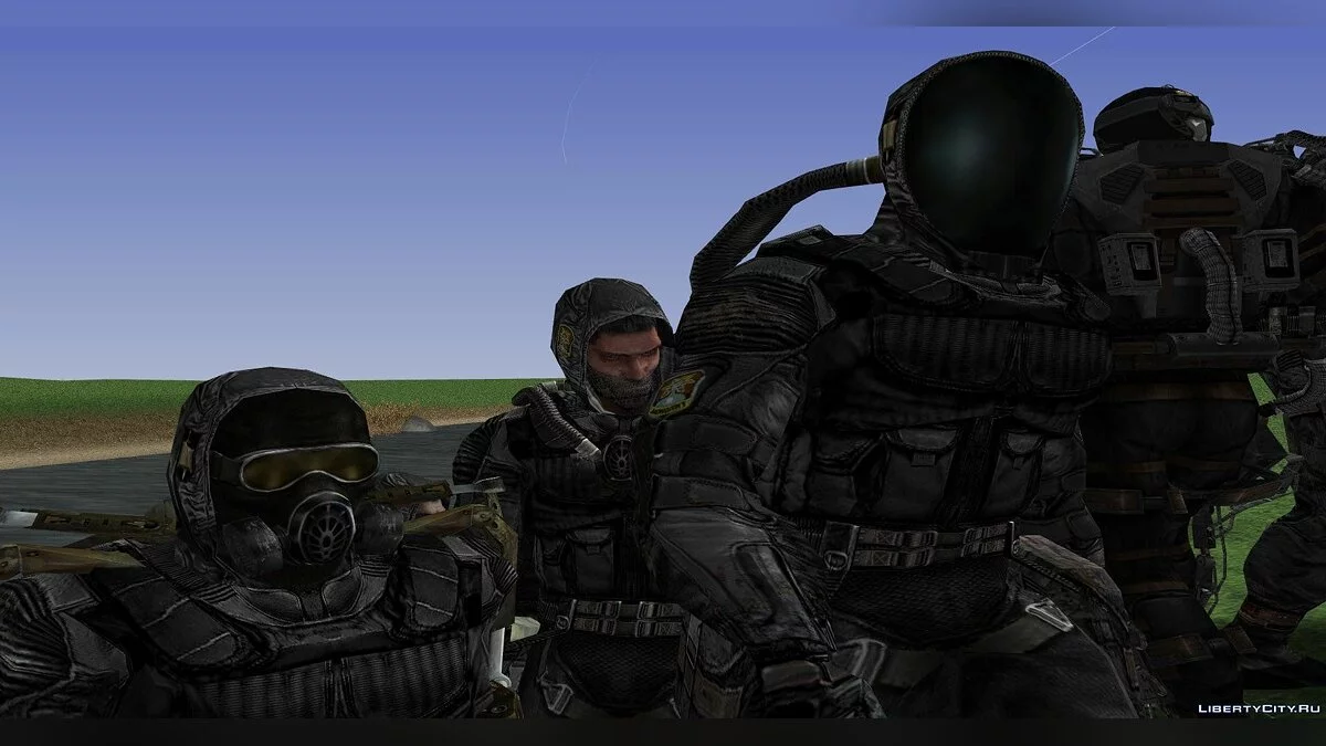 Группировка "Адская инквизиция" из S.T.A.L.K.E.R / GTA San Andreas