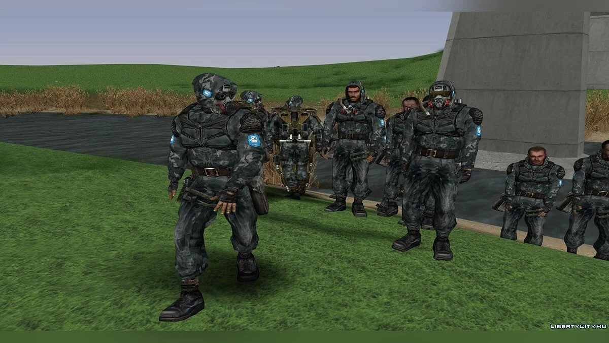Группировка "Единство" из S.T.A.L.K.E.R / GTA San Andreas