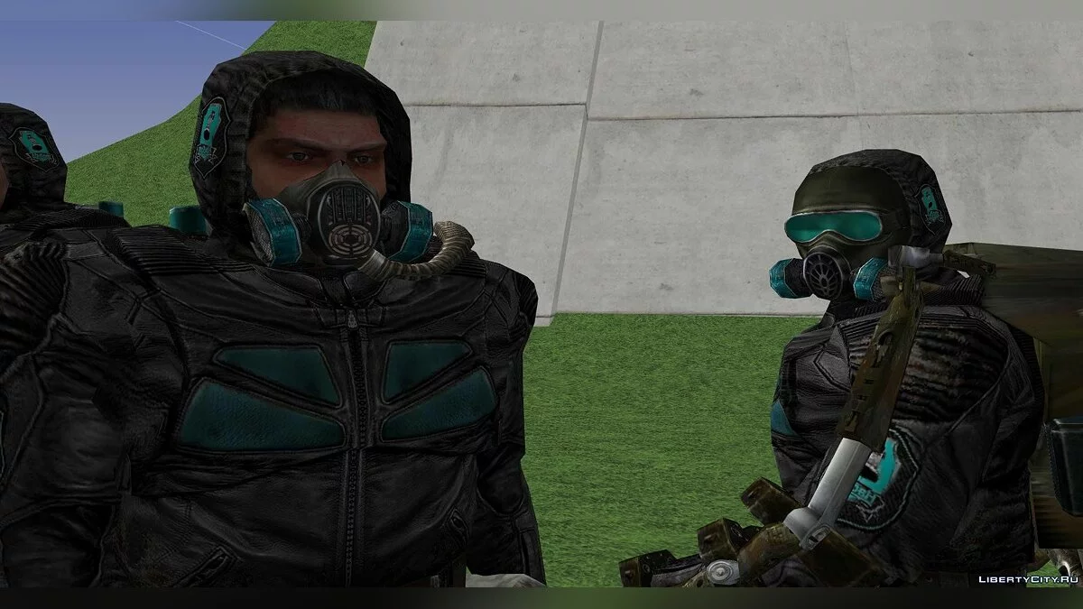 Группировка "Набат" из S.T.A.L.K.E.R / GTA San Andreas