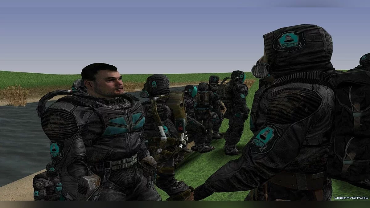 Группировка "Набат" из S.T.A.L.K.E.R / GTA San Andreas