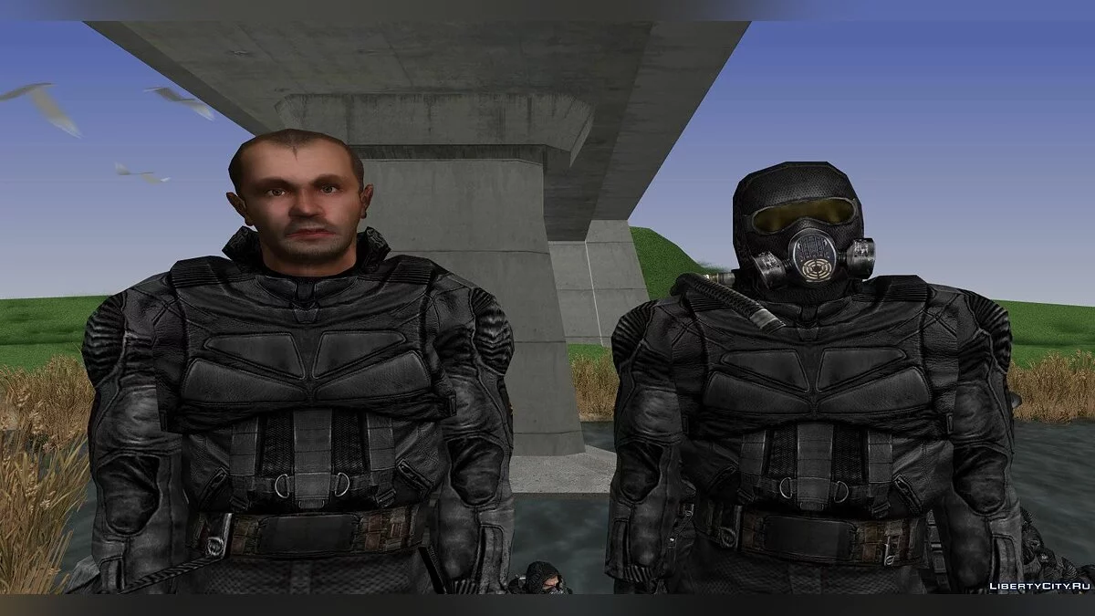 Группировка "Охотники за головами" из S.T.A.L.K.E.R / GTA San Andreas