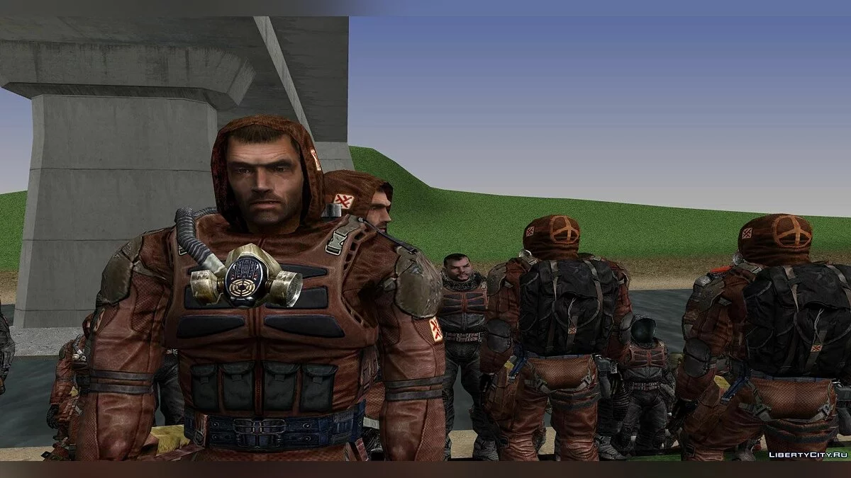 Группировка "Пламя" из S.T.A.L.K.E.R / GTA San Andreas