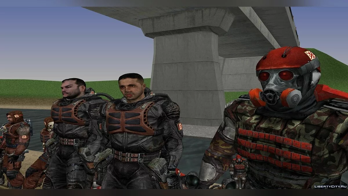 Группировка "Пламя" из S.T.A.L.K.E.R / GTA San Andreas