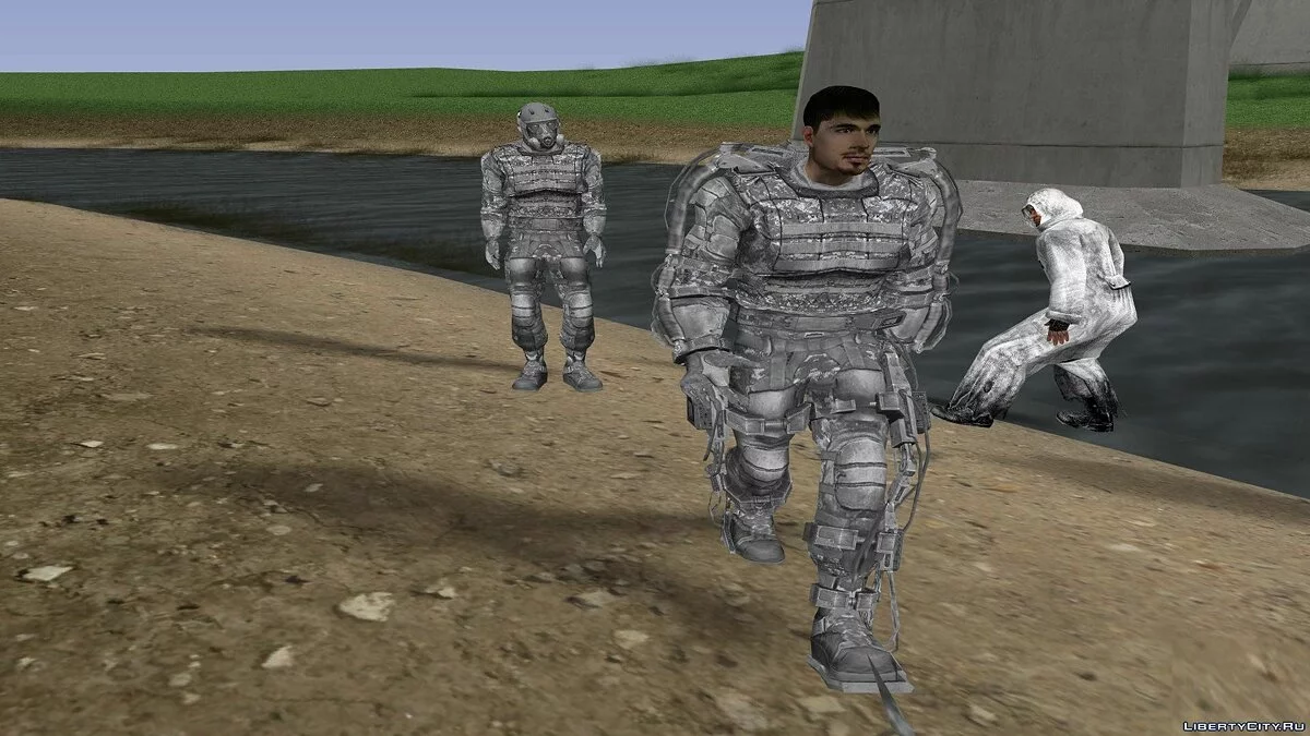 Группировка "Вороны" из S.T.A.L.K.E.R / GTA San Andreas