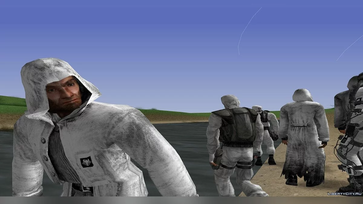 Группировка "Вороны" из S.T.A.L.K.E.R / GTA San Andreas
