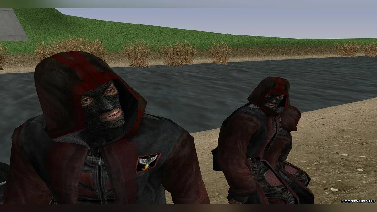 Группировка "Возмездие" из S.T.A.L.K.E.R / GTA San Andreas