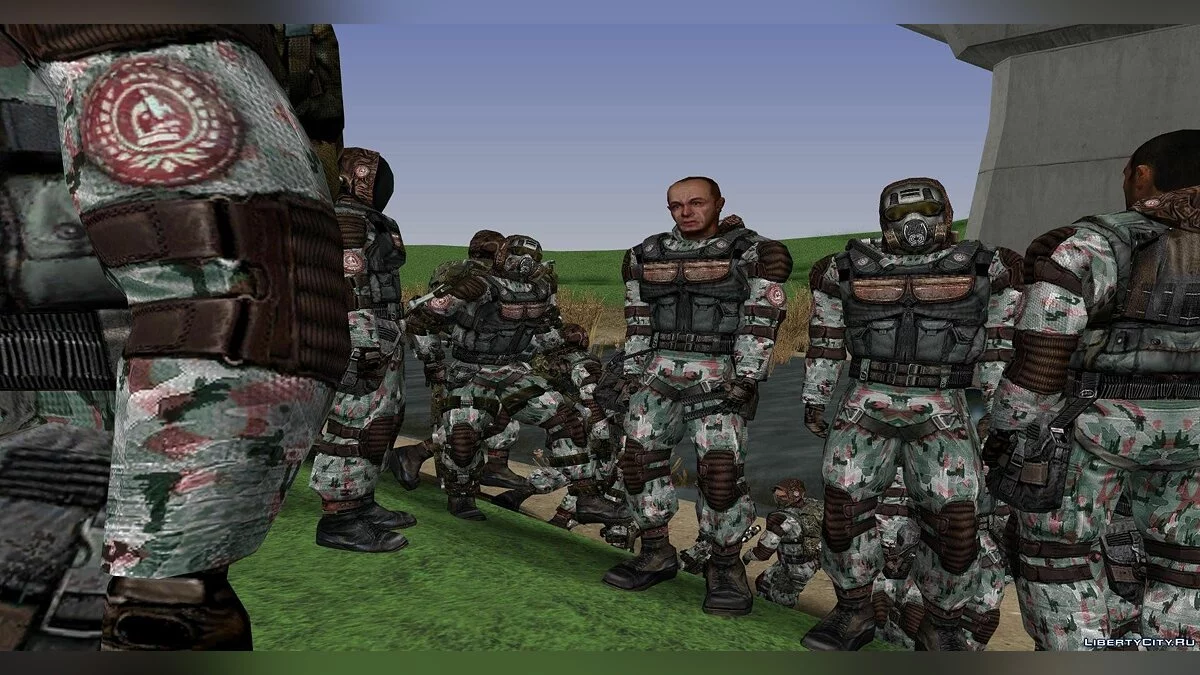 Интернациональная исследовательская группа из S.T.A.L.K.E.R / GTA San Andreas