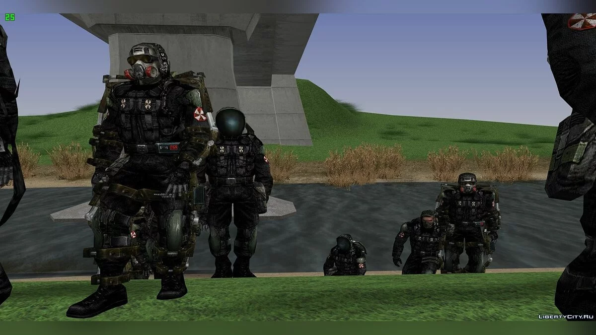 Корпорация «Амбрелла» из S.T.A.L.K.E.R / GTA San Andreas