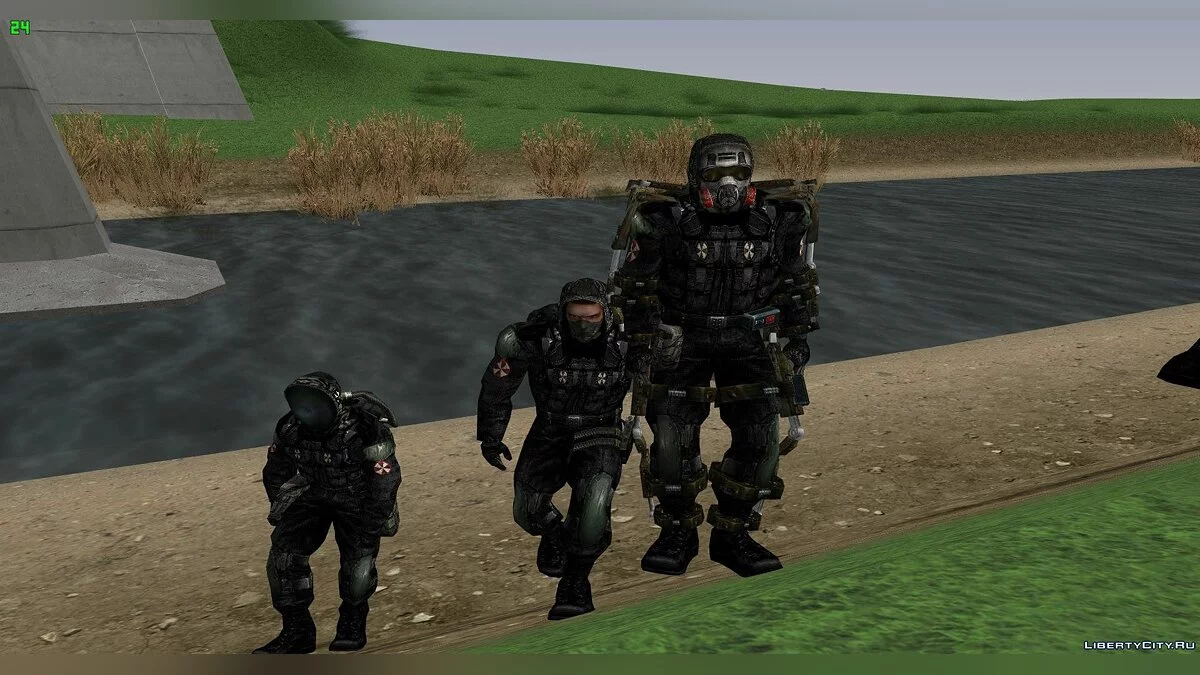 Корпорация «Амбрелла» из S.T.A.L.K.E.R / GTA San Andreas