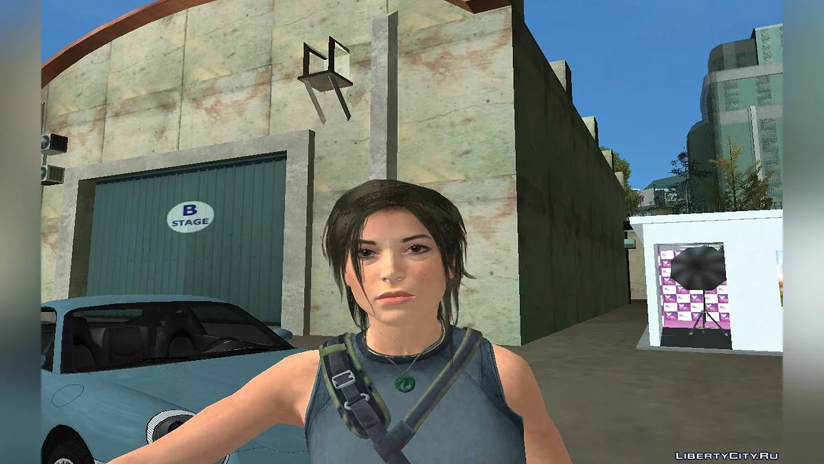 Лара Крофт из Tomb Raider / GTA San Andreas