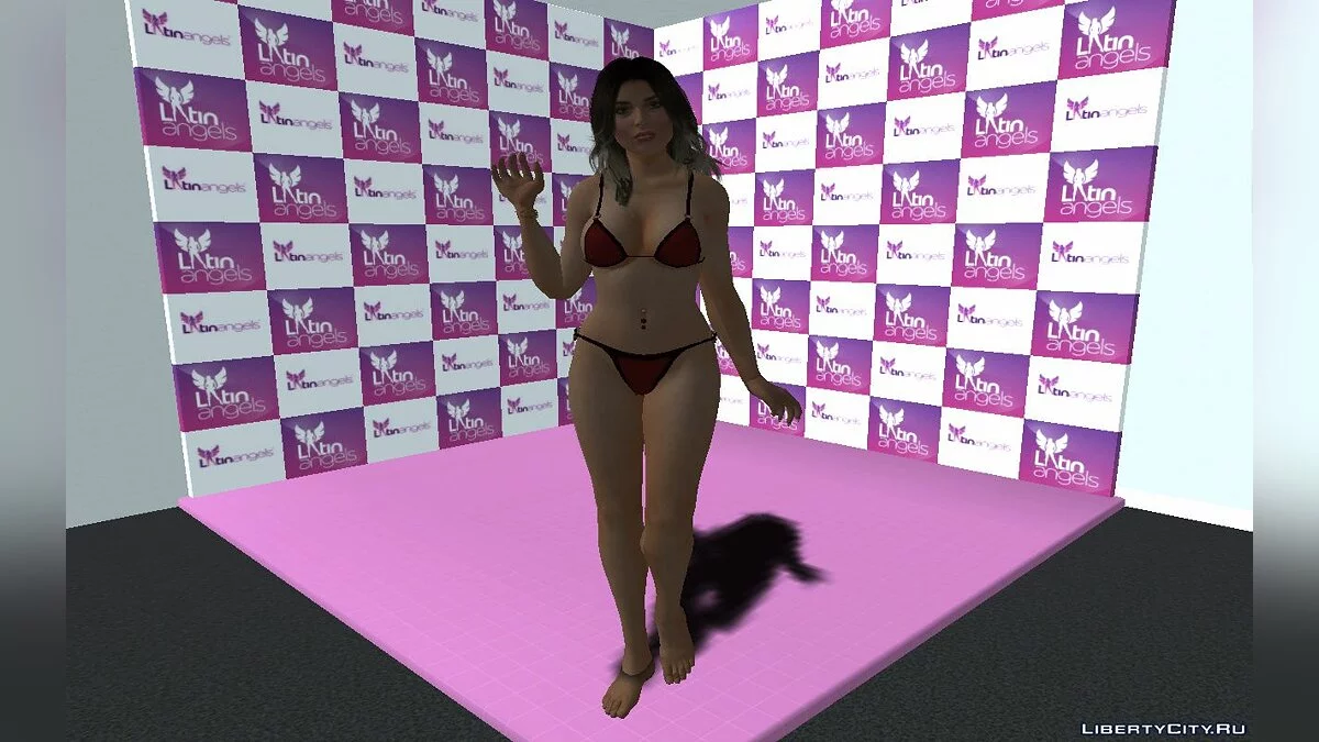 Лара Крофт из Tomb Raider / GTA San Andreas