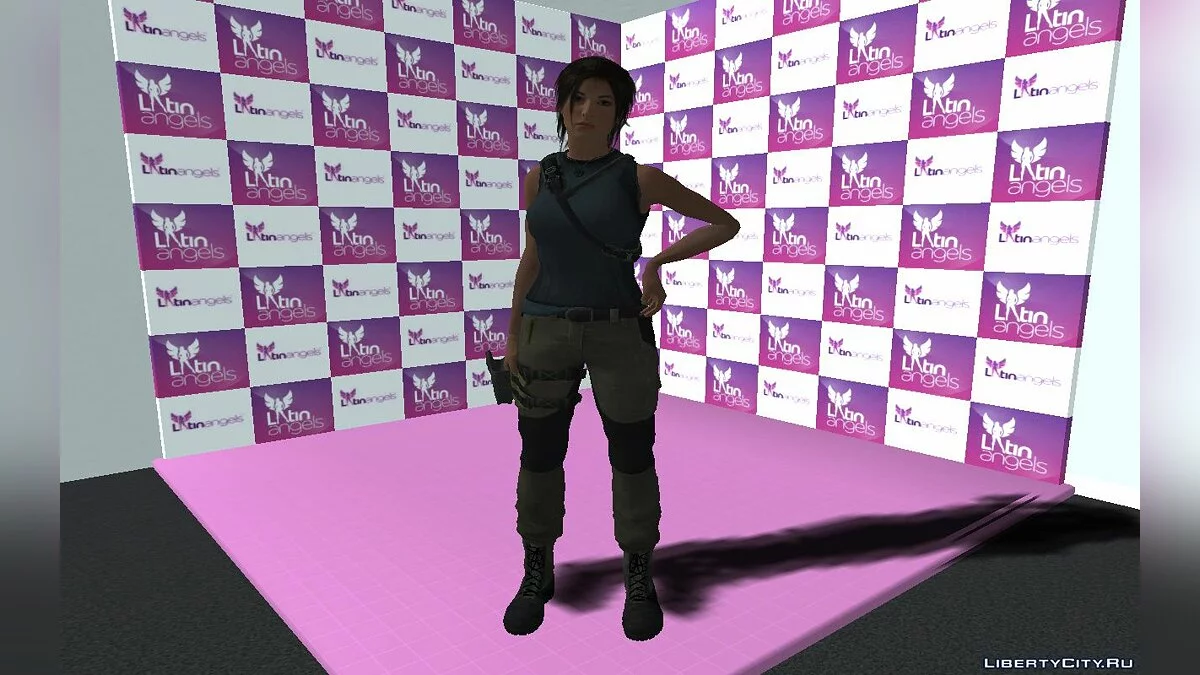 Лара Крофт из Tomb Raider / GTA San Andreas