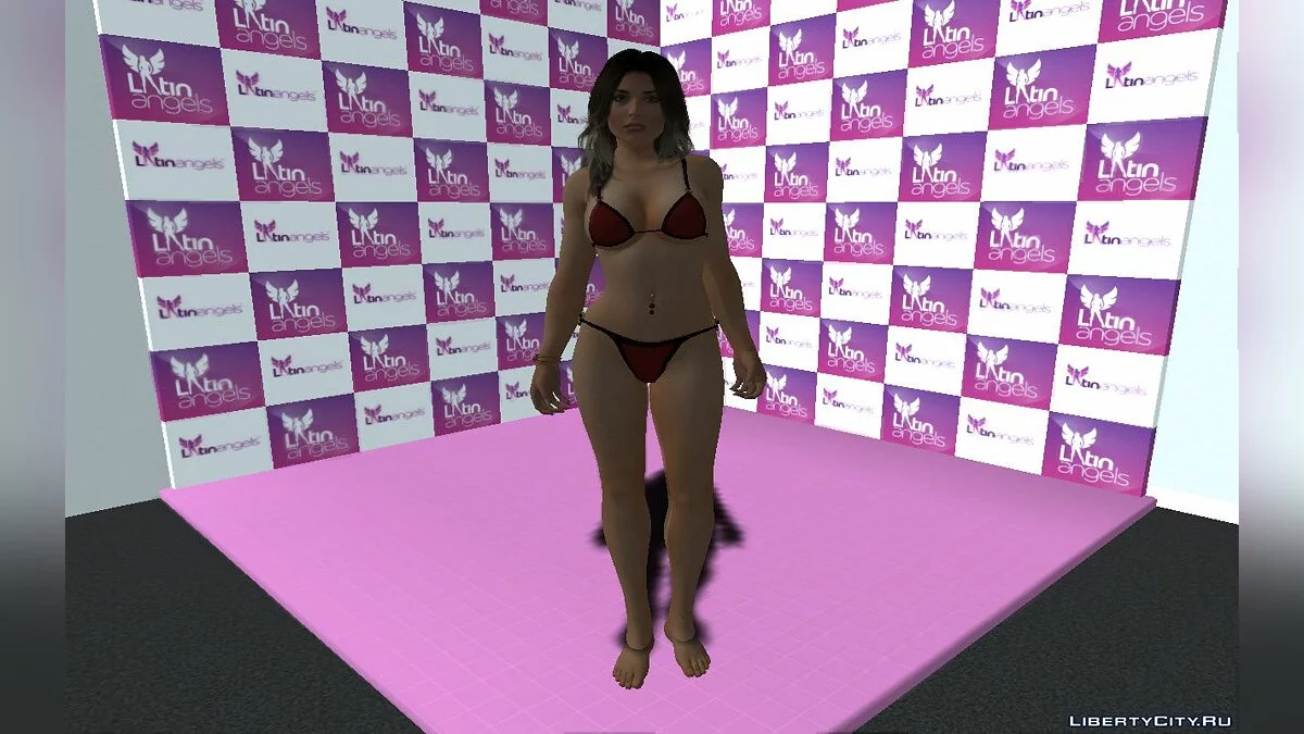 Лара Крофт из Tomb Raider / GTA San Andreas