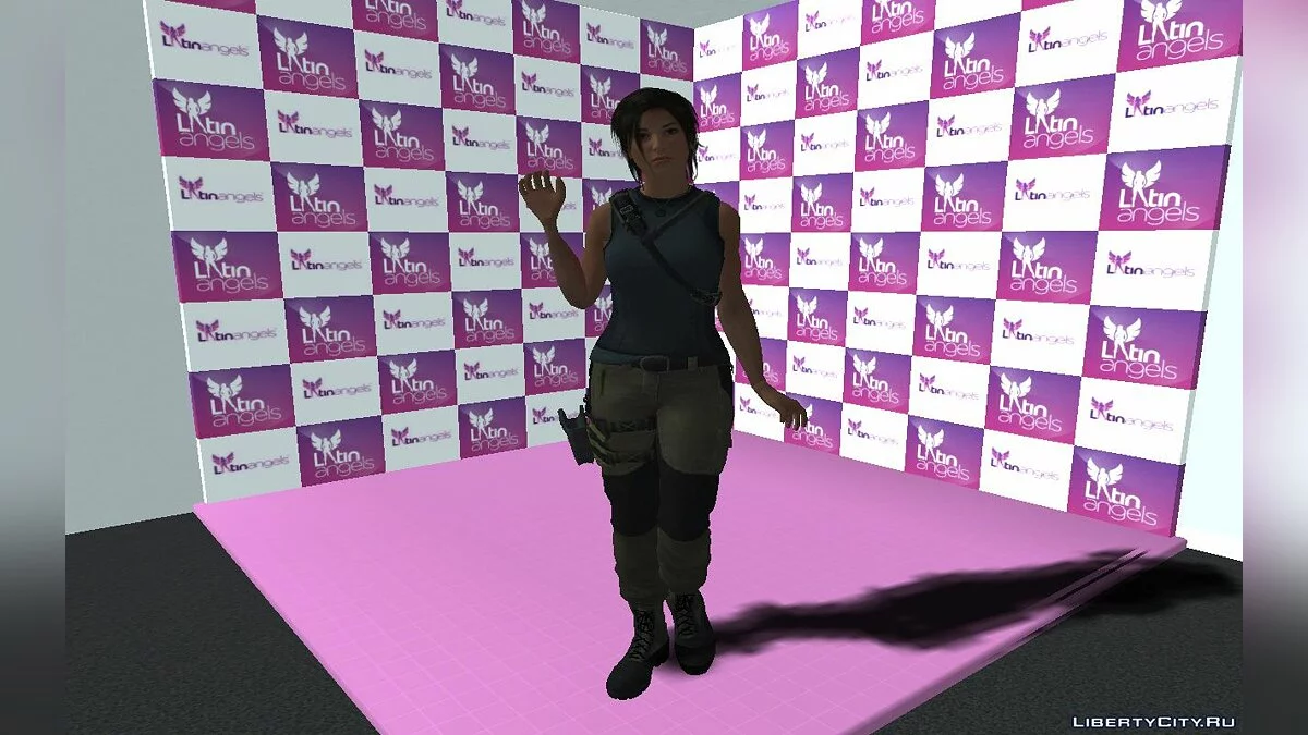 Лара Крофт из Tomb Raider / GTA San Andreas