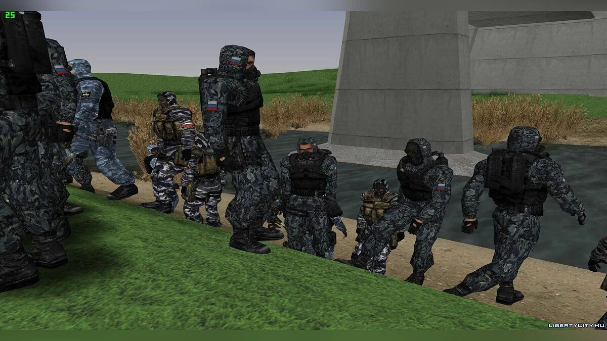 Российский спецназ из S.T.A.L.K.E.R / GTA San Andreas