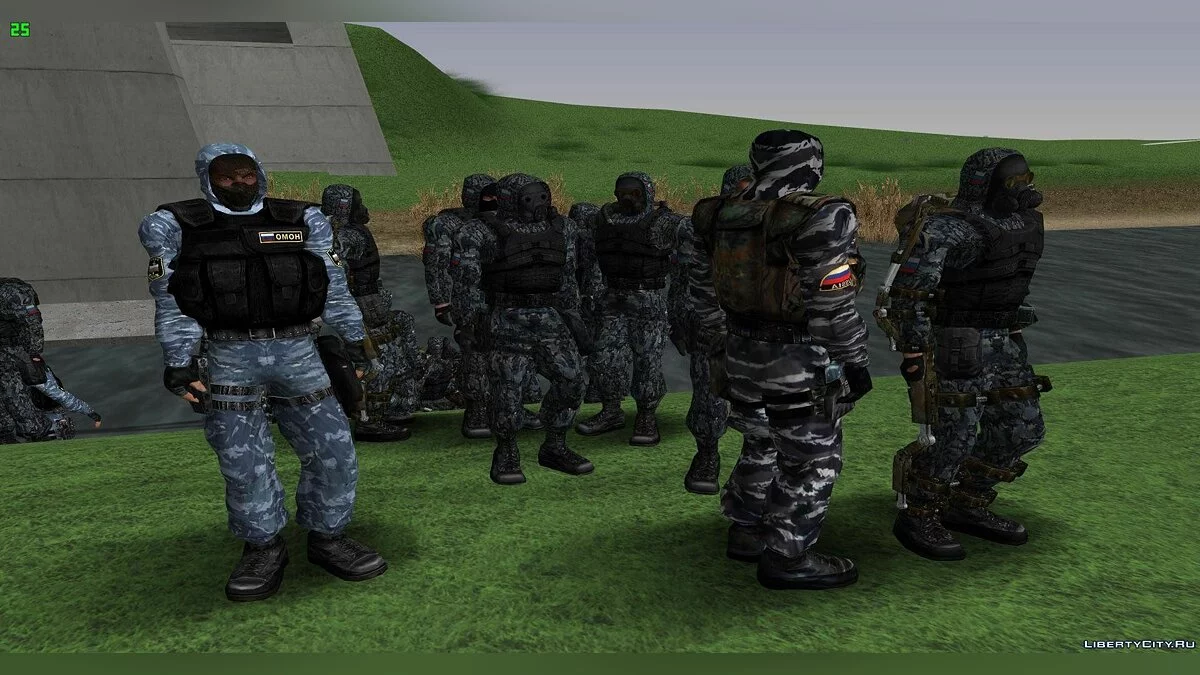 Российский спецназ из S.T.A.L.K.E.R / GTA San Andreas