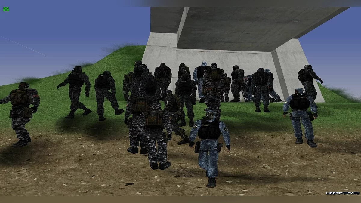 Российский спецназ из S.T.A.L.K.E.R / GTA San Andreas