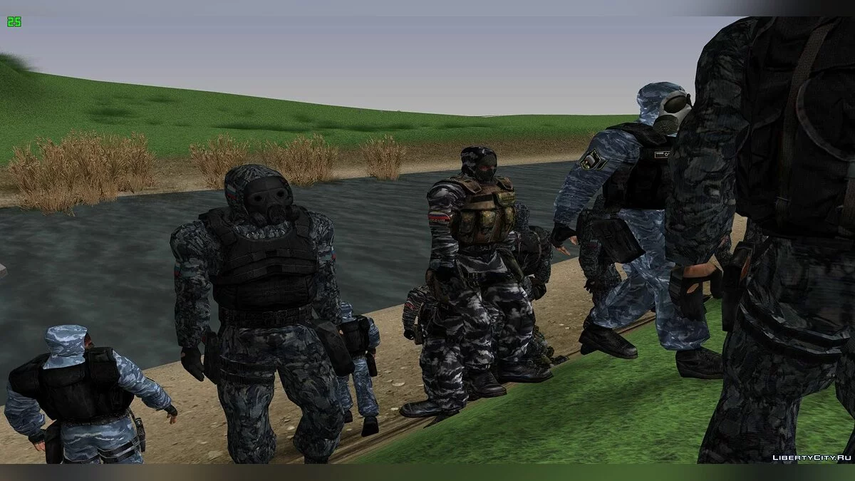 Российский спецназ из S.T.A.L.K.E.R / GTA San Andreas