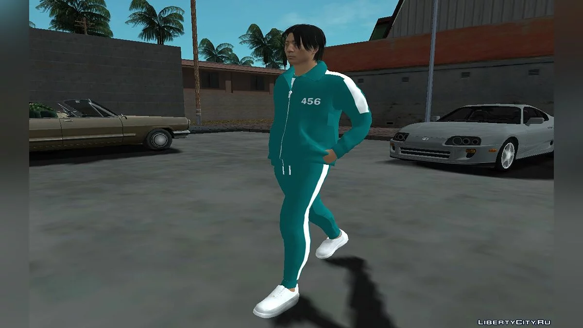 Сборник скинов из сериала \"Игра в кальмара\" (GTA Online) / GTA San Andreas