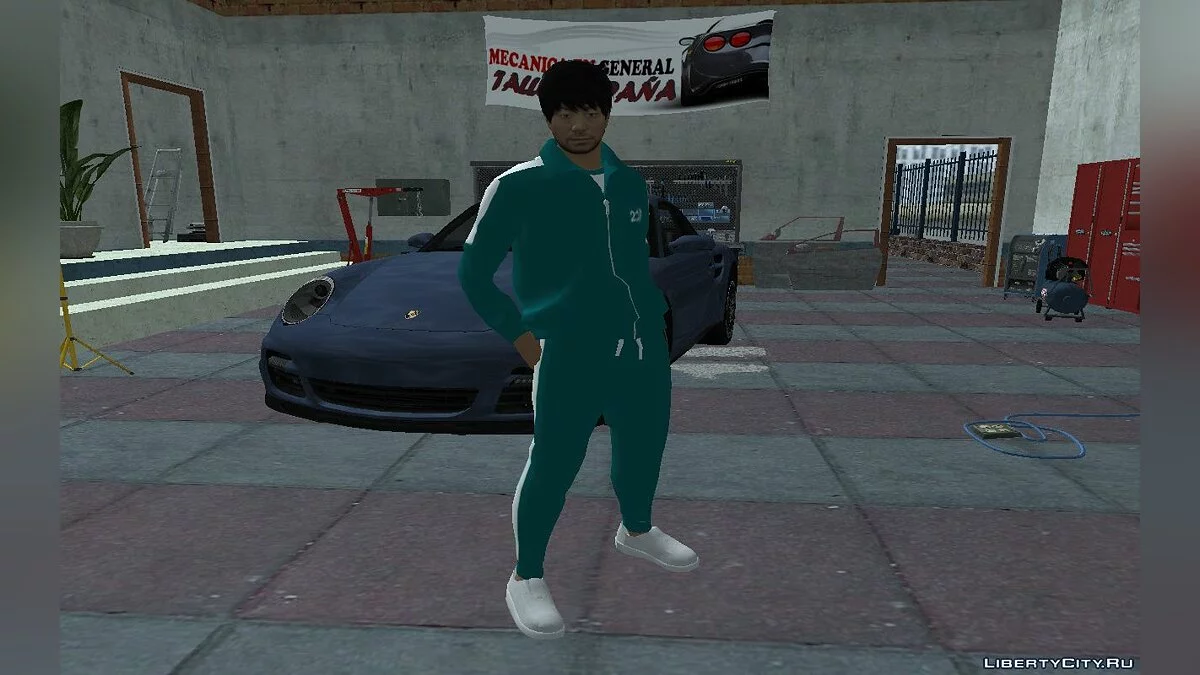 Сборник скинов из сериала \"Игра в кальмара\" (GTA Online) / GTA San Andreas