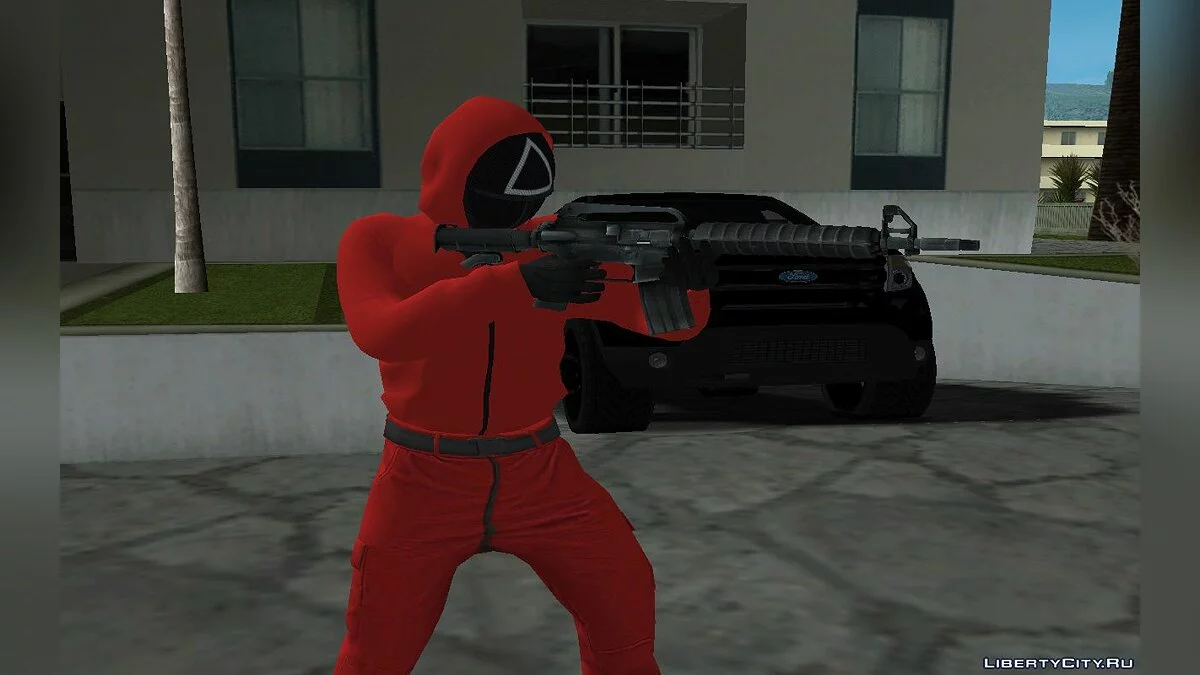 Сборник скинов из сериала \"Игра в кальмара\" (GTA Online) / GTA San Andreas