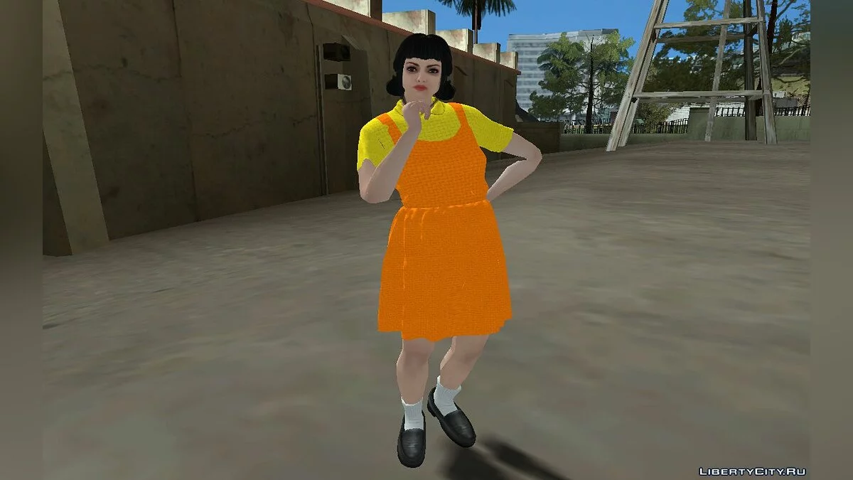 Сборник скинов из сериала \"Игра в кальмара\" (GTA Online) / GTA San Andreas
