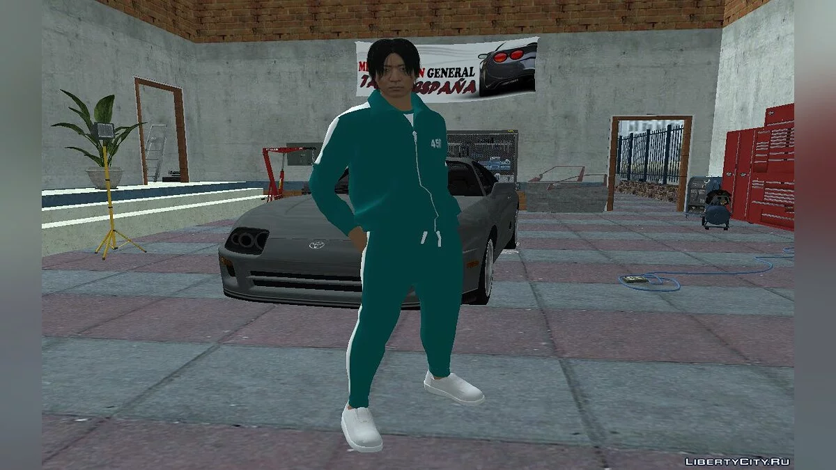 Сборник скинов из сериала \"Игра в кальмара\" (GTA Online) / GTA San Andreas